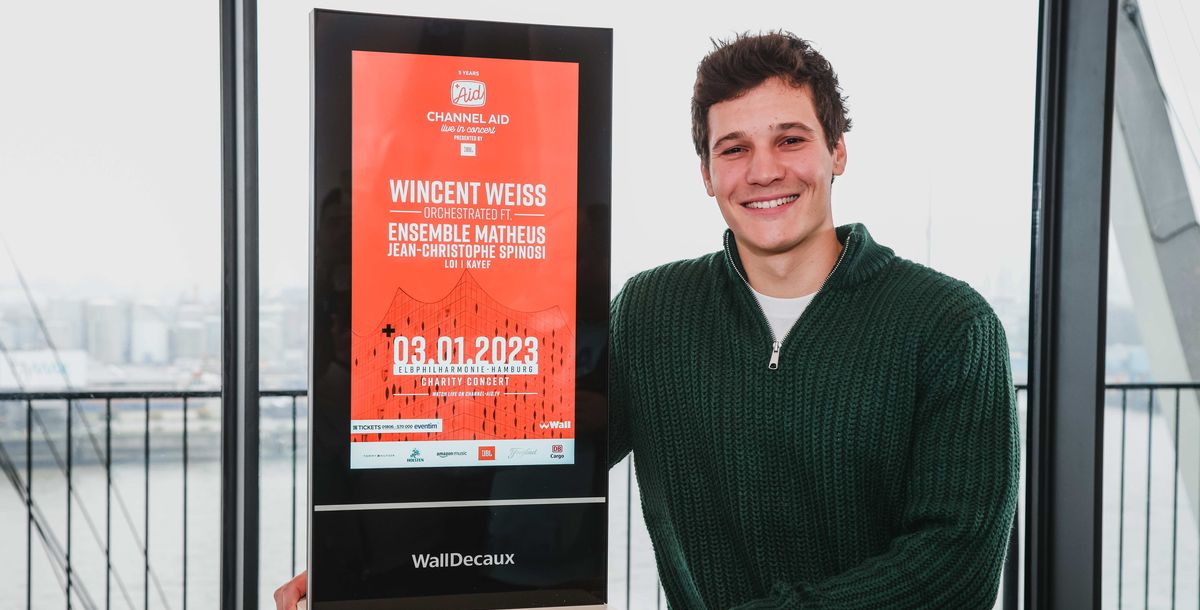 Charity-Konzert mit Wincent Weiss live aus der Elbphilharmonie