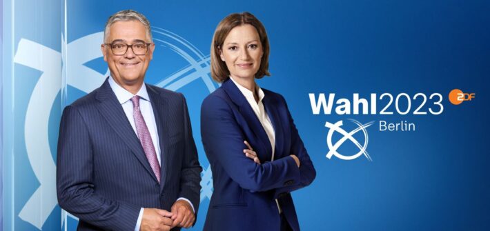 Die "Wahl 2023 in Berlin" live im TV