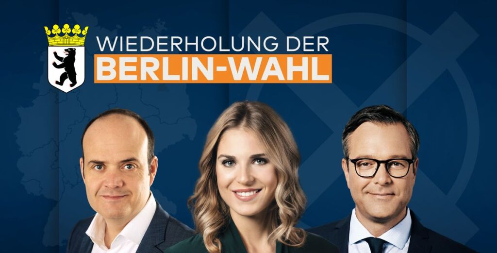 Live bei "Welt" - die Berlin-Wahl 2023