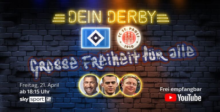 Hamburger SV vs. FC St. Pauli läuft gratis bei YouTube