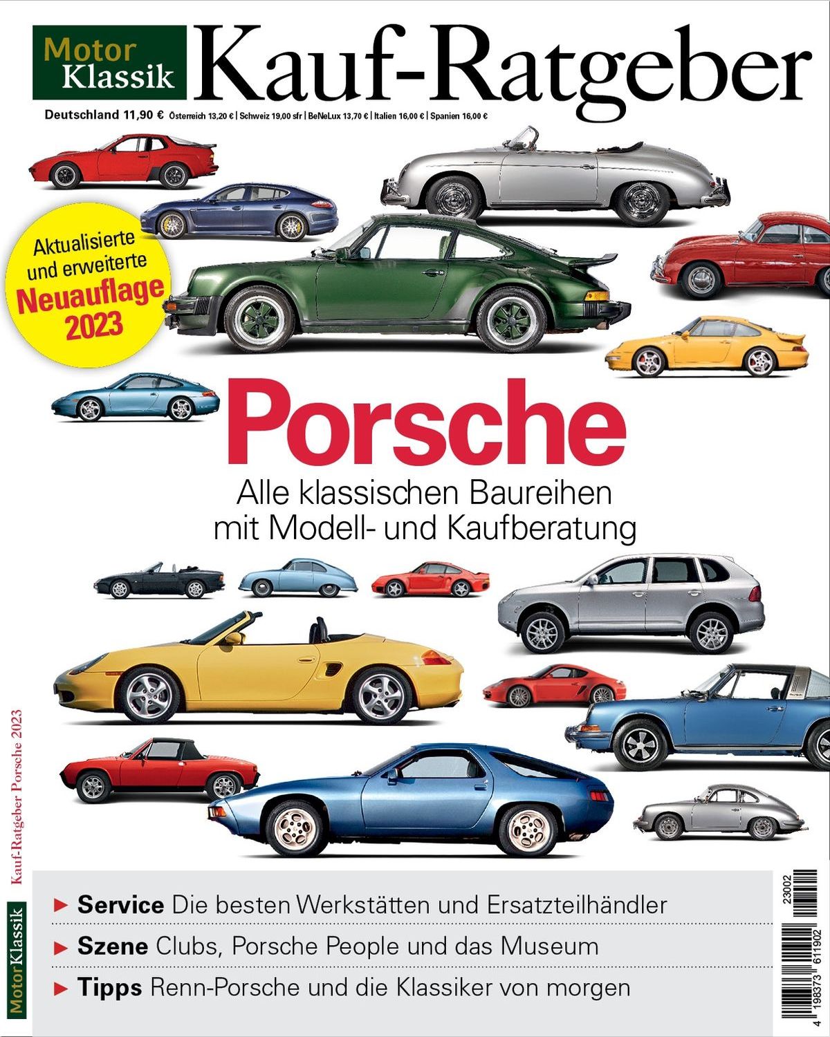 Foto: Der gedruckte Kauf-Ratgeber für klassische Porsche.