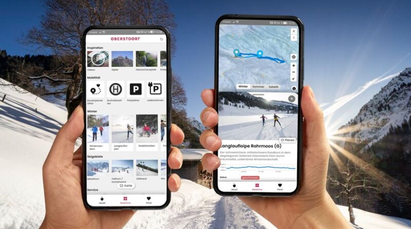 Digitaler Reisebegleiter - "Oberstdorf App" verfeinert das Urlaubserlebnis in den Allgäuer Alpen