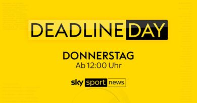 "Deadline Day" - den Transfer-Countdown live im TV sehen