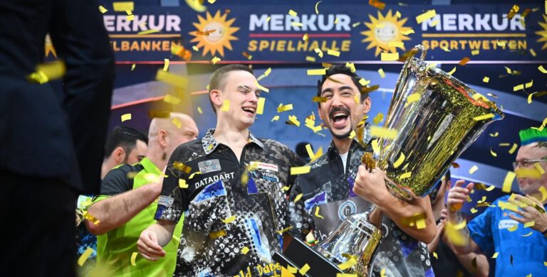Ricardo Pietreczko und Eko Fresh gewinnen die "Promi-Darts-WM"