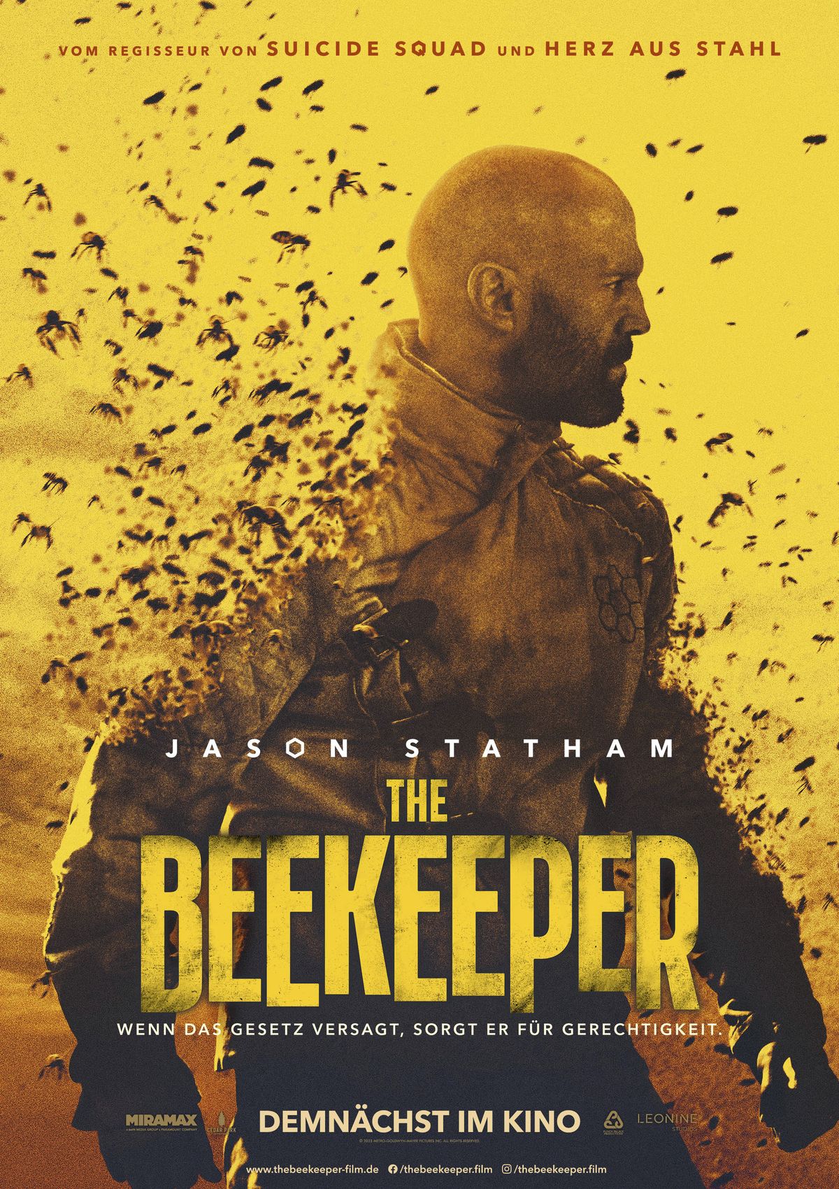 Foto: "The Beekeeper" - Jason Statham fliegt auf die #1.