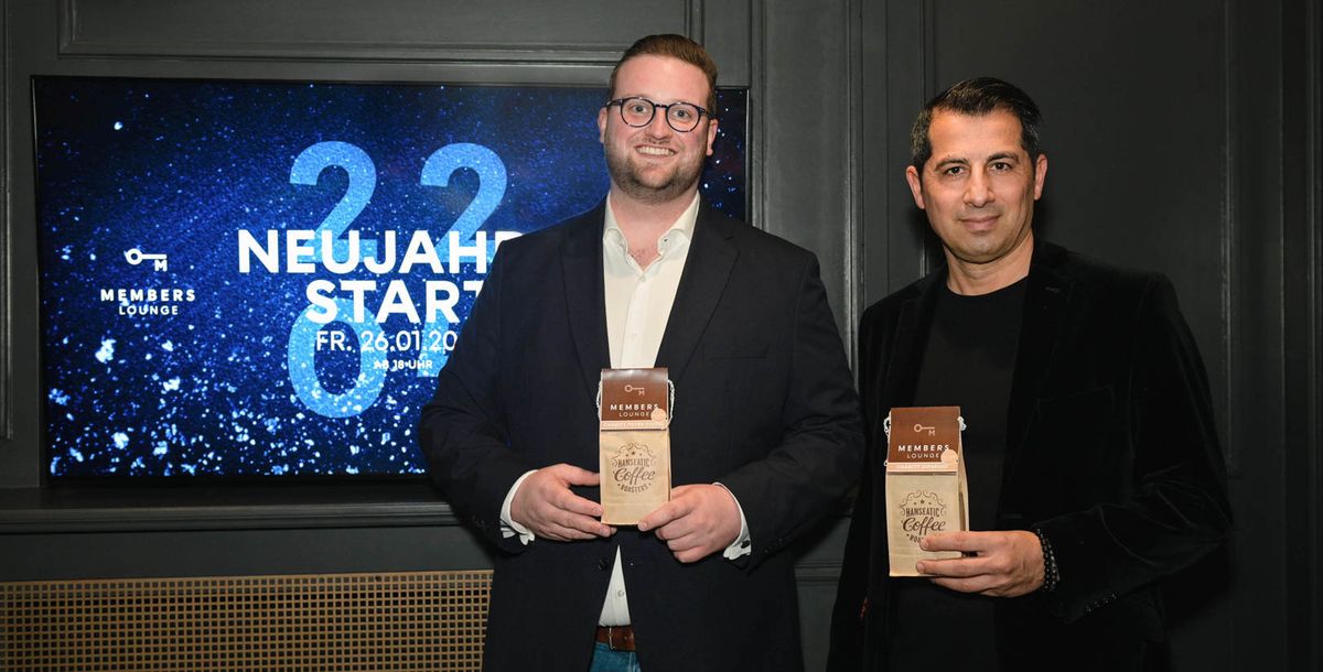 Memberslounge und Hanseatic Coffee Roasters kooperieren für soziale Projekte