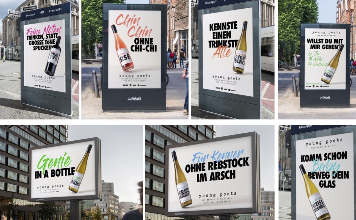 Foto: Young Poets startet erste Out-of-Home-Kampagne.
