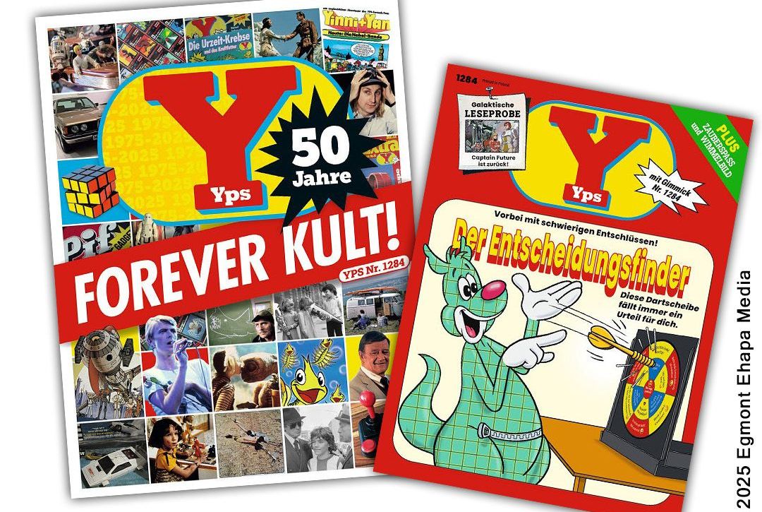 Kultheft mit Gimmick - Yps-Magazin feiert Comeback 