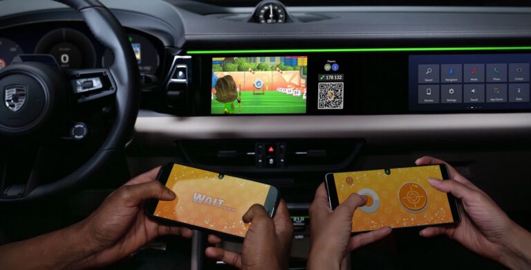 AirConsole bringt In-Car-Gaming in den neuen Porsche Macan