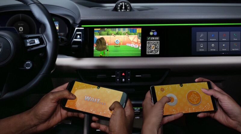 AirConsole bringt In-Car-Gaming in den neuen Porsche Macan