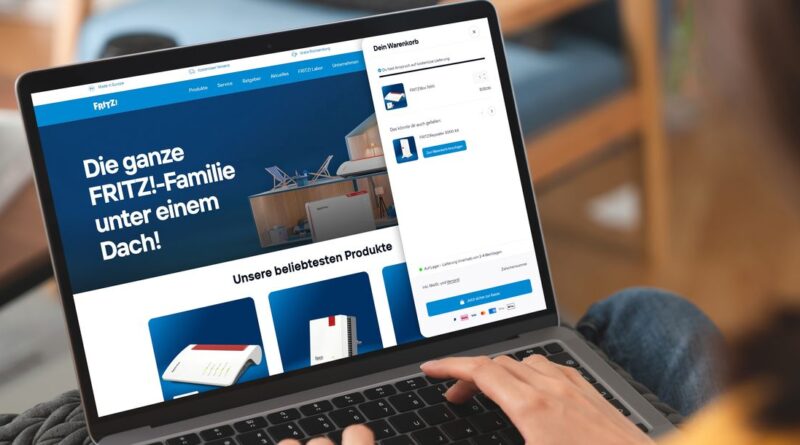 "Fritz!" startet eigenen Online-Shop