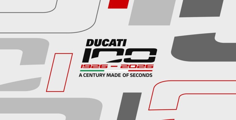 Ducati - Jubiläumslogo zum 100-Jährigen