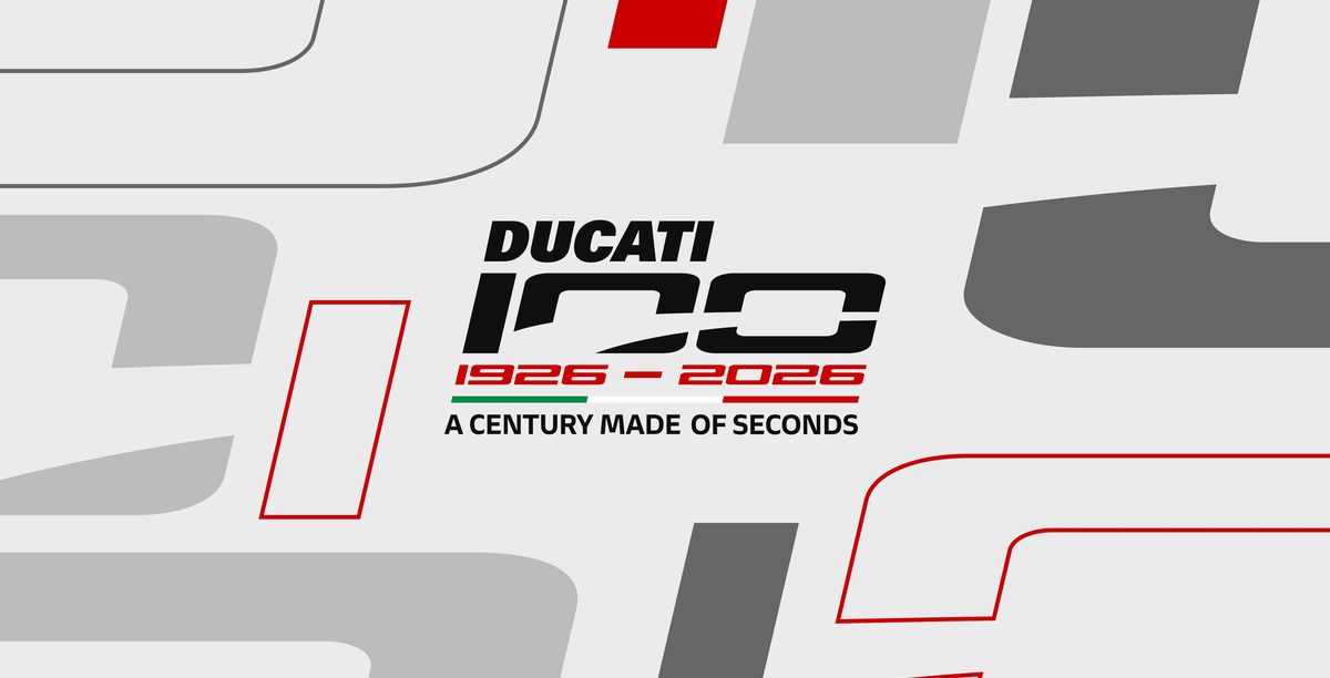 Ducati – Jubiläumslogo zum 100-Jährigen