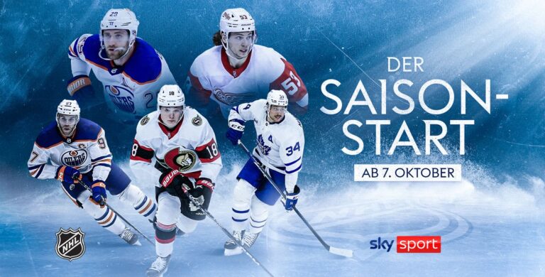 Die NHL-Saison 2025/26 startet bei Sky Sport