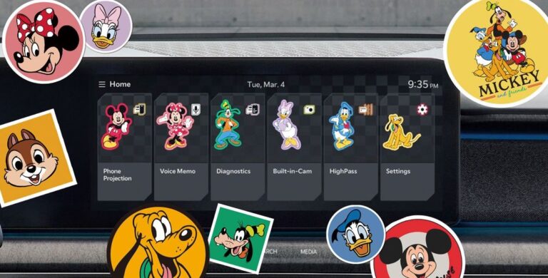 Kia bringt Disney-Magie ins Fahrzeug