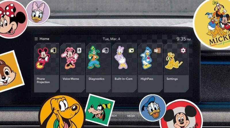 Kia bringt Disney-Magie ins Fahrzeug