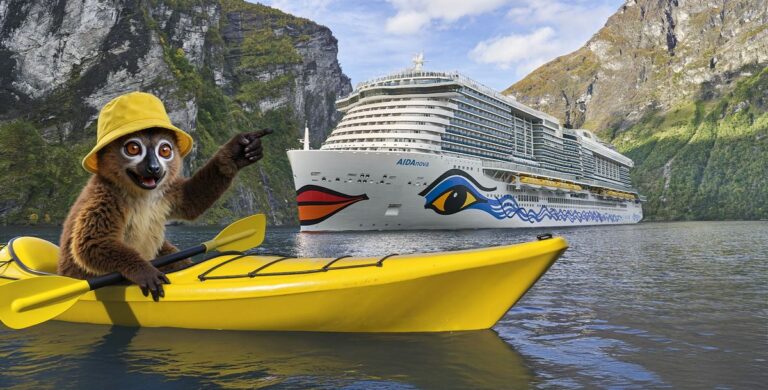 Aida Cruises - Rotbauchmaki Matti wird Gesicht der Sommerkampagne