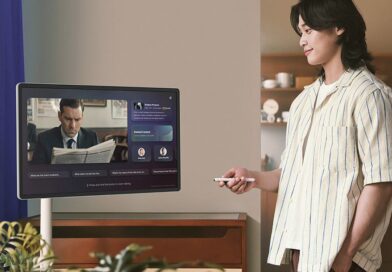 Samsung Movingstyle - rollbarer 27-Zoll-Smart-TV