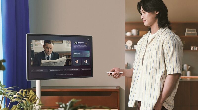 Samsung Movingstyle - rollbarer 27-Zoll-Smart-TV