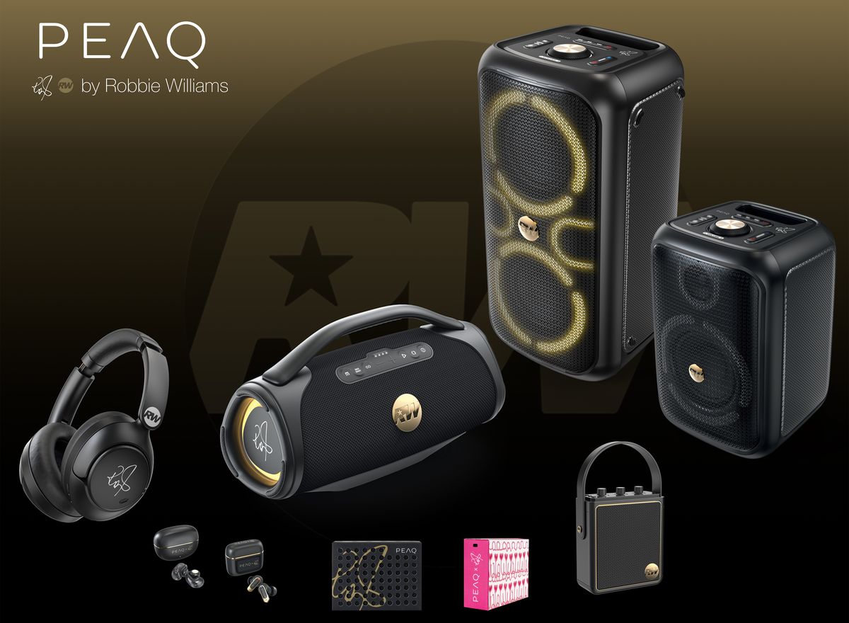 Robbie Williams x MediaMarktSaturn - erweiterte Peaq-Kollektion