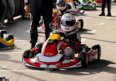 Motorsport-Talent Vincent Bert (9) - 120 km/h im Rennkart