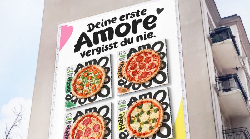 Gustavo Gusto startet Kampagne für neue Pizza Amore