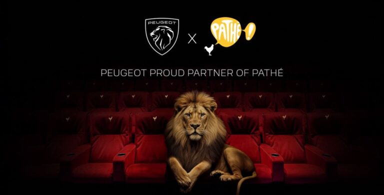 Peugeot und Pathé - Partnerschaft für Film und Automobil