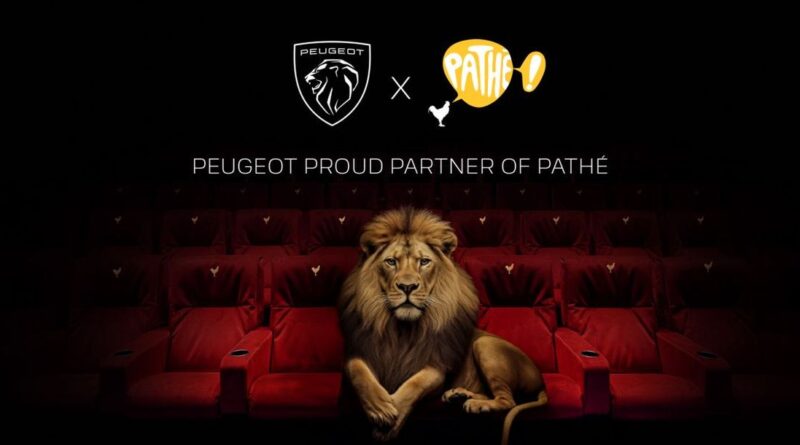 Peugeot und Pathé - Partnerschaft für Film und Automobil