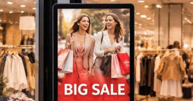 Wie und wo man einen digitalen Aufsteller am besten platziert