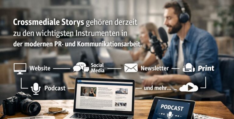 Was sind crossmediale Storys?