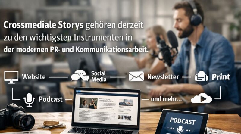 Was sind crossmediale Storys?