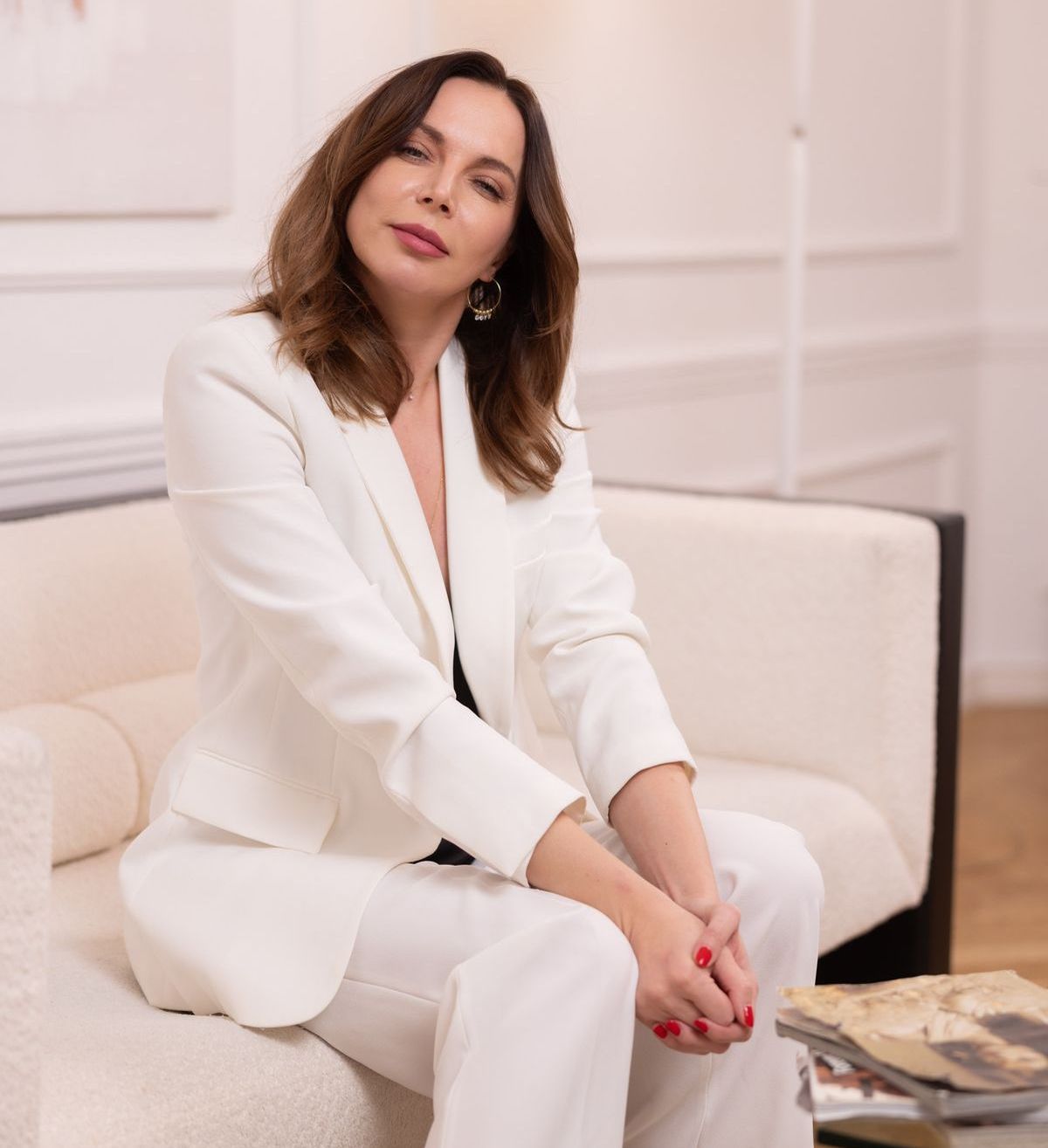 Dreharbeiten in Warschau - Marzena Kochan liefert Beauty für Filmteams