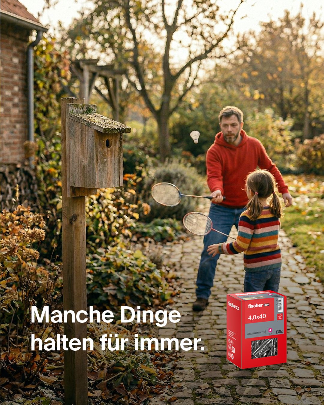 Fischer startet emotionale Schrauben-Kampagne