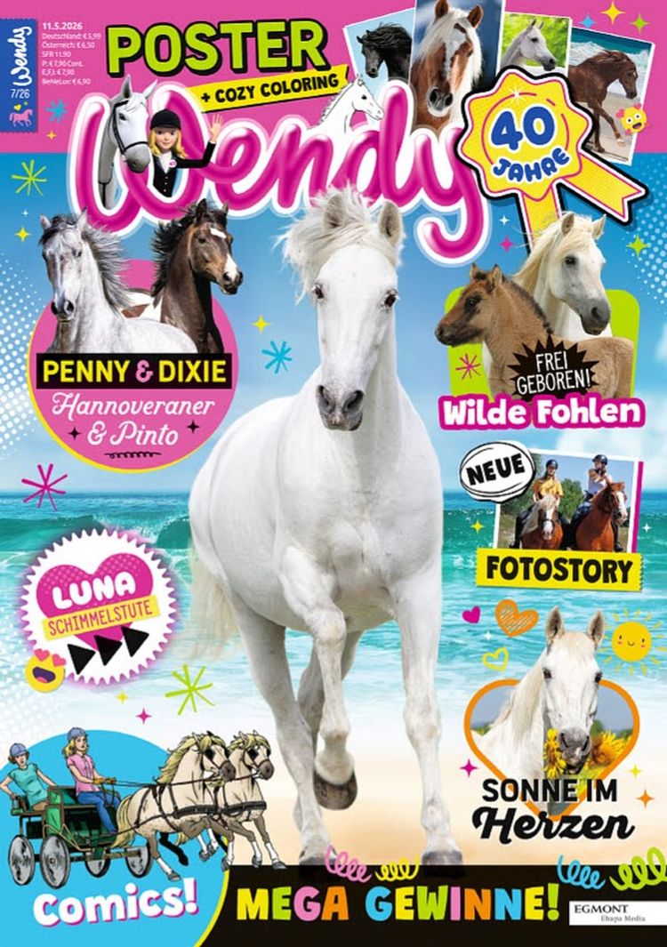 Wendy wird 40 - kultige Pferdezeitschrift feiert Jubiläum