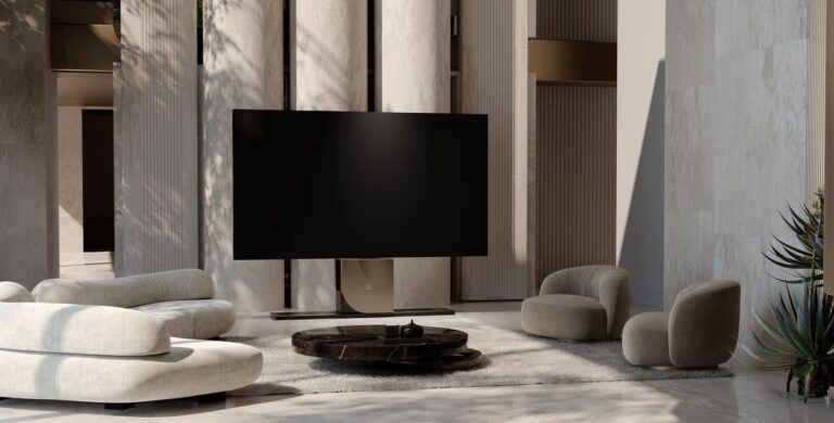 Wenn ein Luxus-TV zum skulpturalen Kunstwerk wird