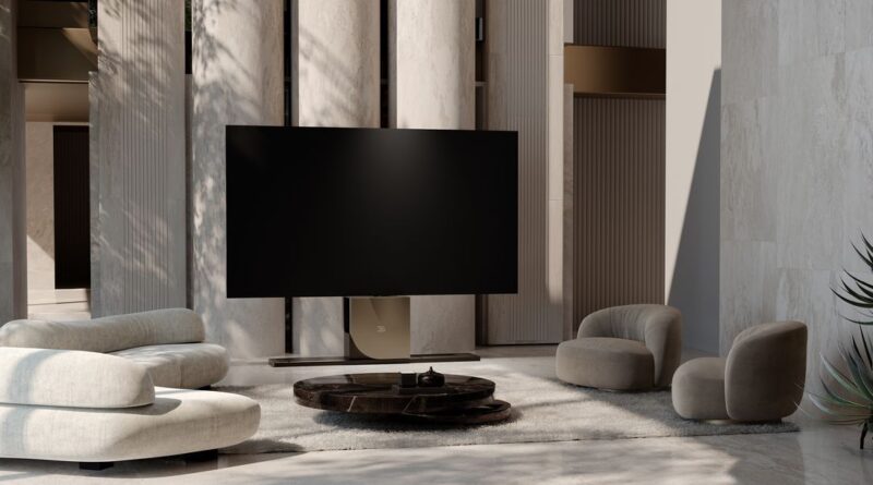 Wenn ein Luxus-TV zum skulpturalen Kunstwerk wird
