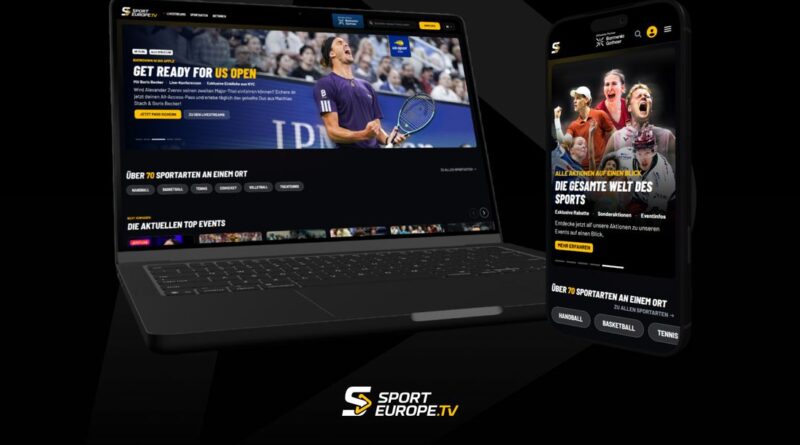 Sporteurope.TV startet mit generalüberholtem Webauftritt