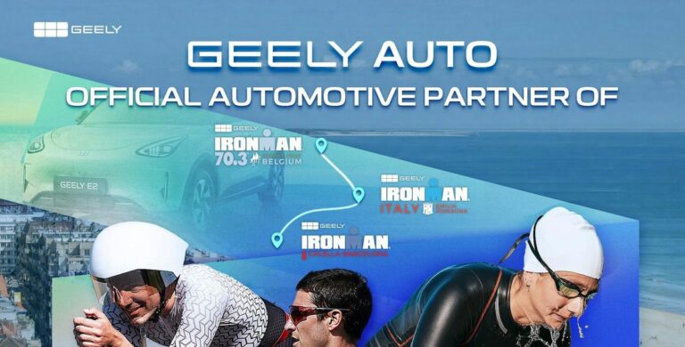 Geely Auto ist offizieller Partner des Ironman-Triathlon