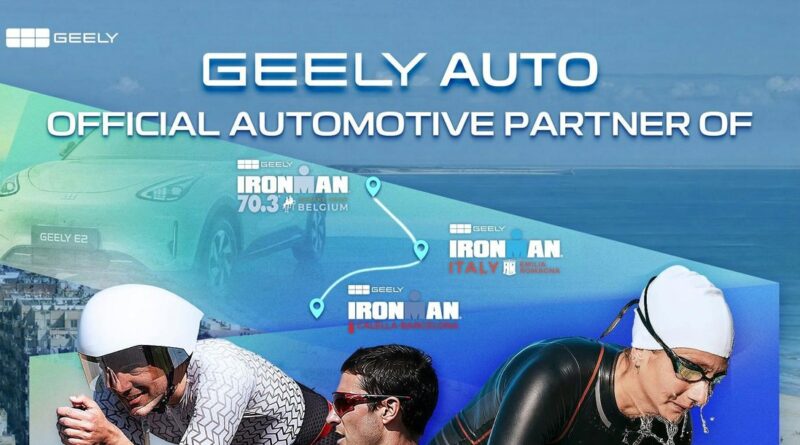 Geely Auto ist offizieller Partner des Ironman-Triathlon