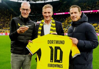 Eurowings und Borussia Dortmund verlängern Partnerschaft