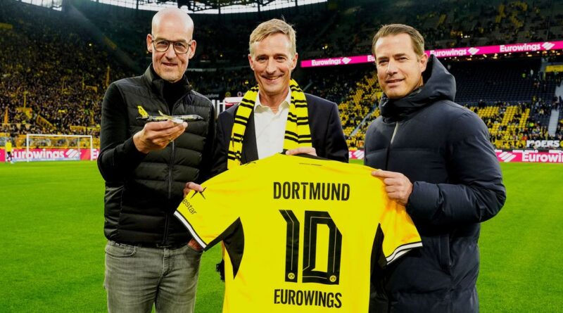 Eurowings und Borussia Dortmund verlängern Partnerschaft