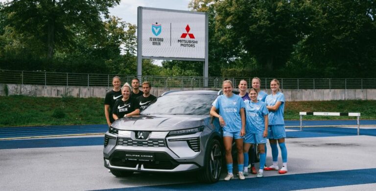 Mitsubishi Motors sponsert die FC Viktoria Berlin Frauen
