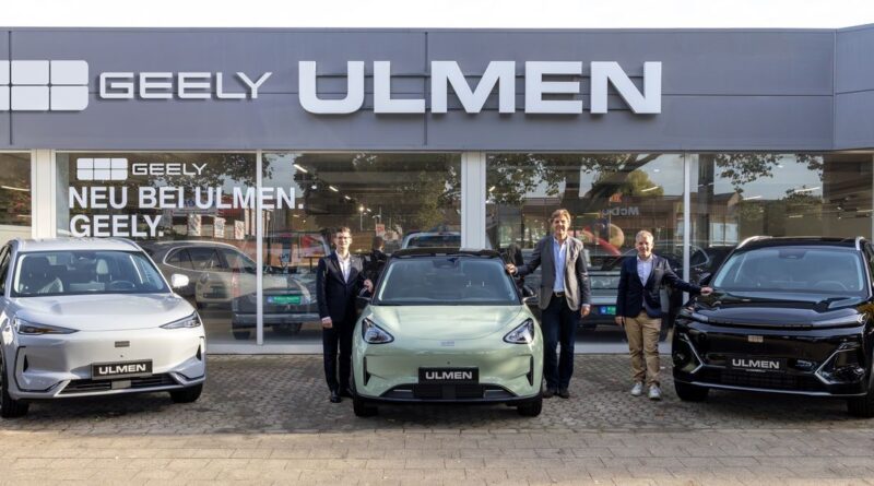 Ulmen erweitert Markenportfolio um Geely